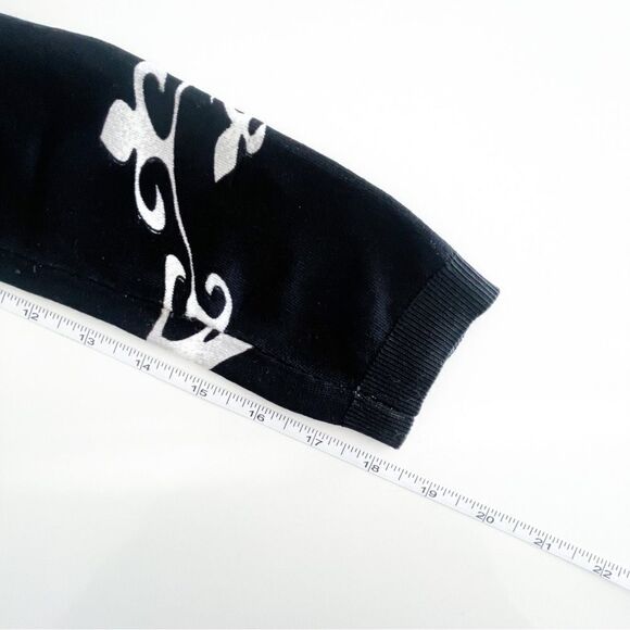 Moeina Collection Sweater Black White Beading Women's S - Picture 5 of 10